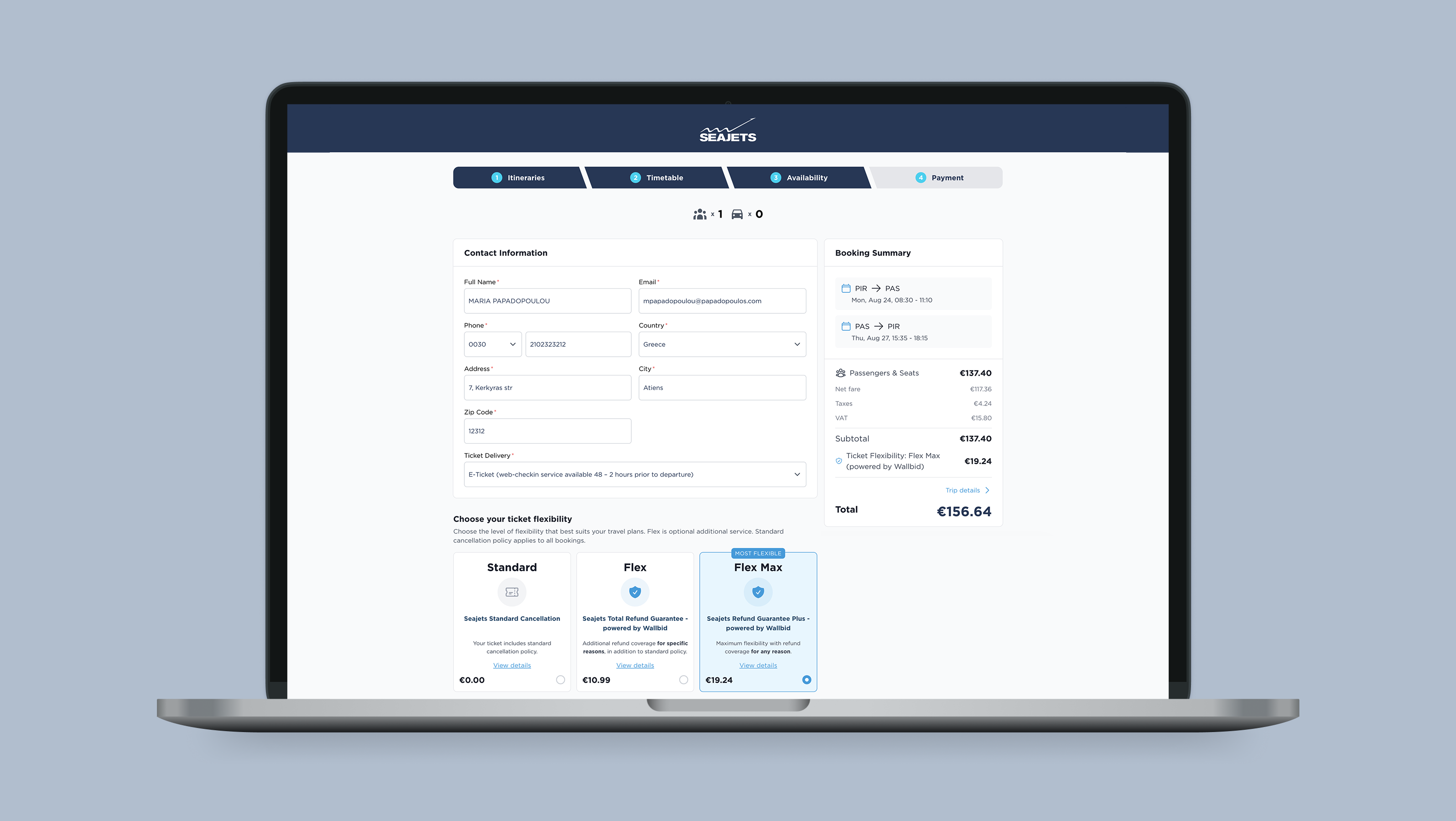 Seajets and Wallbid expand their partnership with the launch of Refund Guarantee Plus, <b>the first CFAR ferry ticket guarantee in Greece</b>